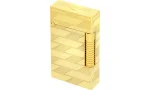 S.T. Dupont Le Grand Feuerzeug Gelbgold Guilloche Monogram C23178 Foto 2