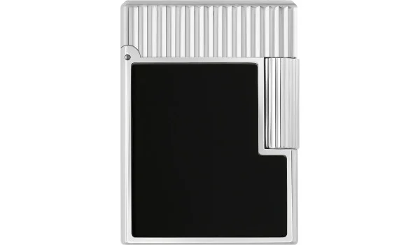 S.T. Dupont Ligne 1 Feuerzeug schwarzer Lack Palladium C14121