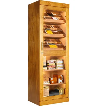 adorini Roma Humidorschrank mahagoni mit elektronischem Befeuchtungssystem