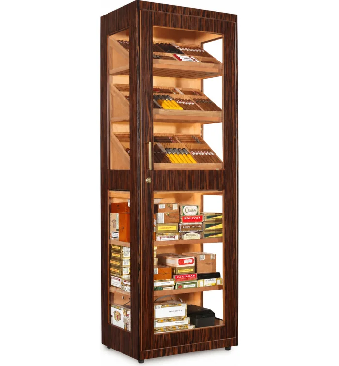 Adorini Capri Deluxe Humidorschrank ebenholz