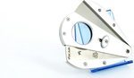 Xikar 1 Doppelklingencutter - Xi1 silber